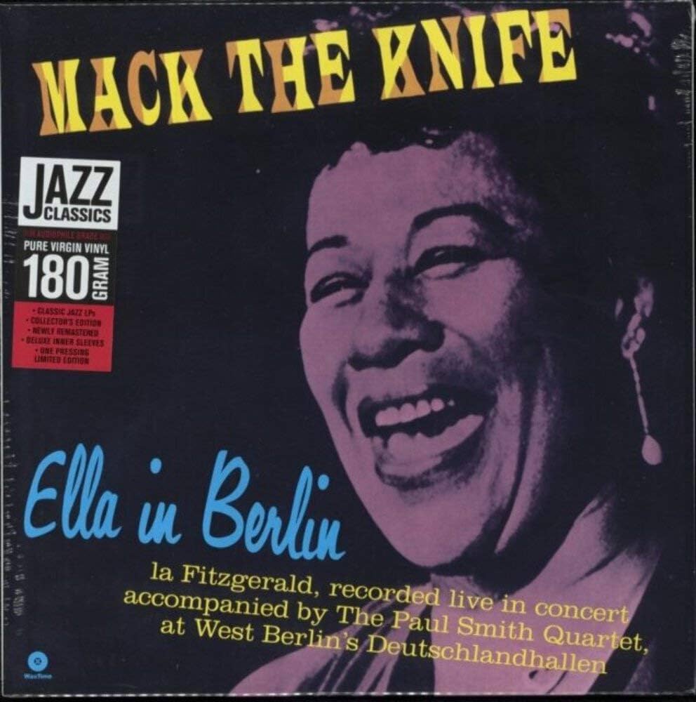 独LP Ella Fitzgerald Mack The Knife (The Complete Ella In Berlin) MGV4041 Verve Records /00260 FITZGERALD,ELLA - Mack the Knife: Ella in Berlin - Amazon